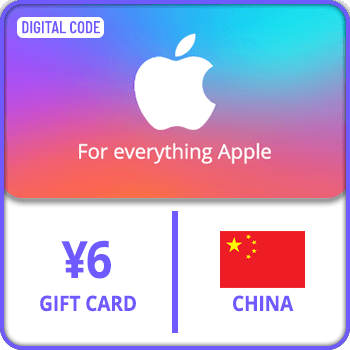 App Store & iTunes Gift Card China ¥6 product image
