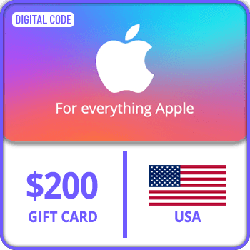 App Store & iTunes Gift Card US $200 product image