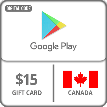Google Play Gift Card Canada $15 product image
