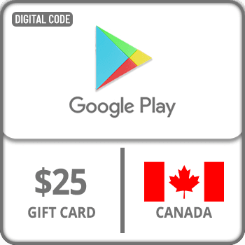 Google Play Gift Card Canada $25 product image