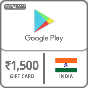 Google Play Gift Card India ₹1500 product image