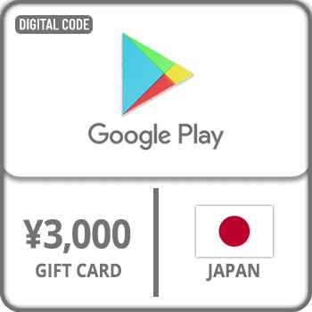 Google Play Gift Card Japan ¥3000 product image