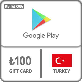 Google Play Gift Card Turkey ₺100 product image