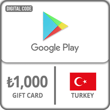 Google Play Gift Card Turkey ₺1000 product image