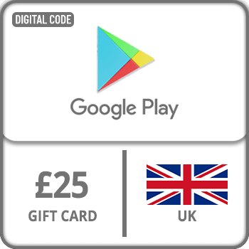 Google Play Gift Card UK £25 product image