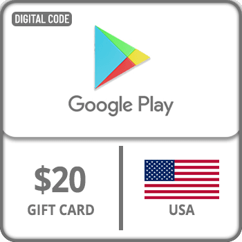 Google Play Gift Card US $20 product image