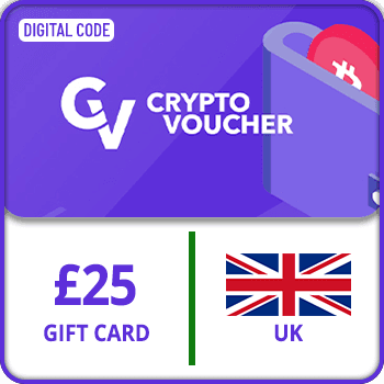CryptoVoucher.io UK £25 Gift Card product image