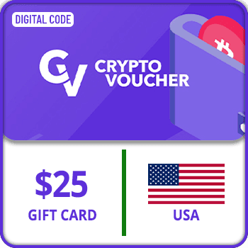 CryptoVoucher.io USA $25 Gift Card product image