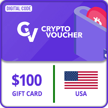 CryptoVoucher.io USA $100 Gift Card product image