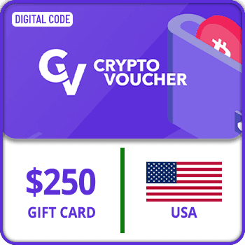 CryptoVoucher.io USA $250 Gift Card product image