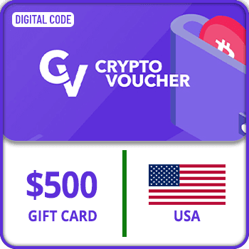 CryptoVoucher.io USA $500 Gift Card product image