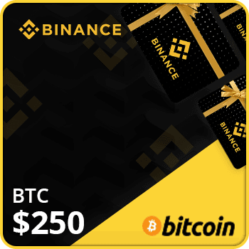 Binance Gift Card (BTC) $250 product image