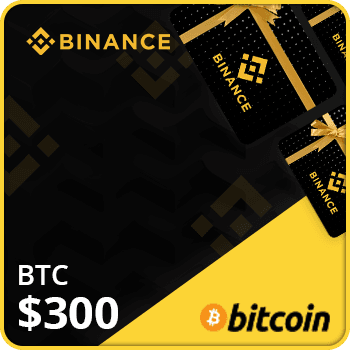 Binance Gift Card (BTC) $300 product image