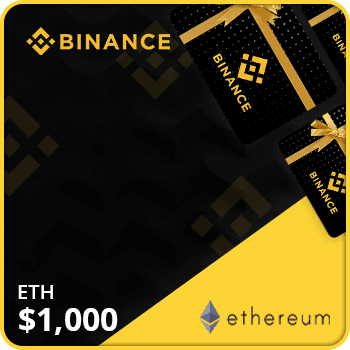 Binance Gift Card (ETH) $1000 product image