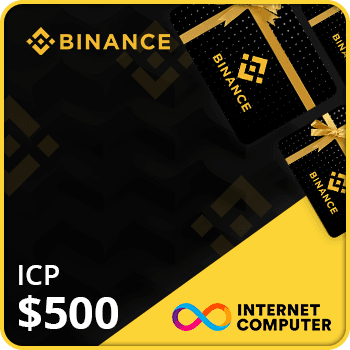 Binance Gift Card (ICP) $500 product image