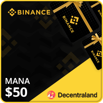 Binance Gift Card (MANA) $50 product image