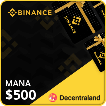 Binance Gift Card (MANA) $500 product image