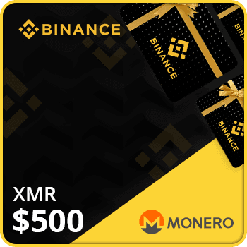 Binance Gift Card (XMR) $500 product image