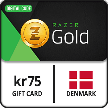Razer Gold Denmark kr75 product image
