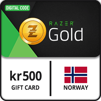 Razer Gold Norway kr500 product image