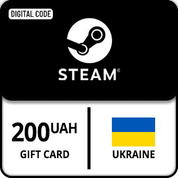 Steam Gift Card Ukraine 200UAH product image