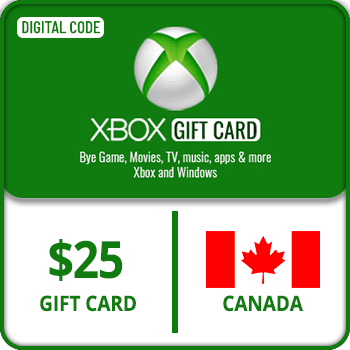 Xbox Gift Card Canada $25 product image