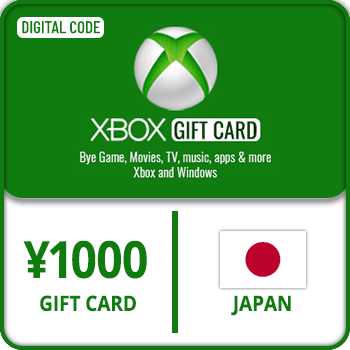 Xbox Gift Card Japan ¥1000 product image