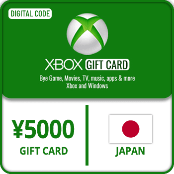 Xbox Gift Card Japan ¥5000 product image