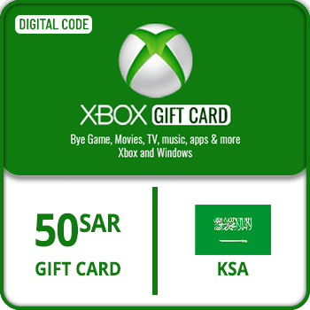 Xbox Gift Card KSA 50 SAR product image