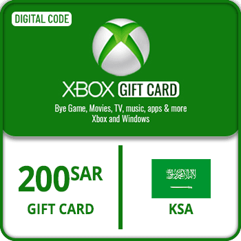 Xbox Gift Card KSA 200 SAR product image