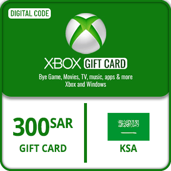 Xbox Gift Card KSA 300 SAR product image