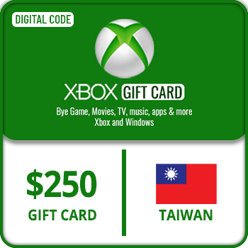 Xbox Gift Card Taiwan $250 product image