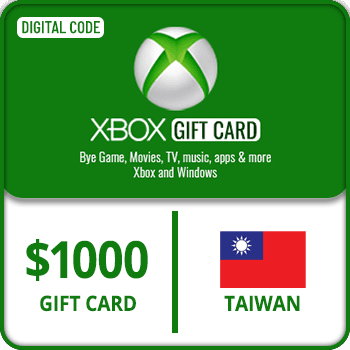 Xbox Gift Card Taiwan $1000 product image