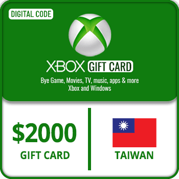 Xbox Gift Card Taiwan $2000 product image