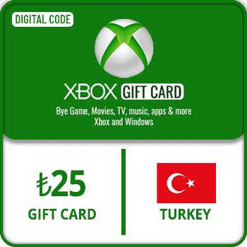 Xbox Gift Card Turkey ₺25 product image
