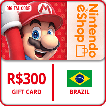 Nintendo eShop Gift Card Brazil R$300 product image