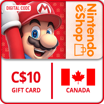 Nintendo eShop Gift Card Canada C$10 product image