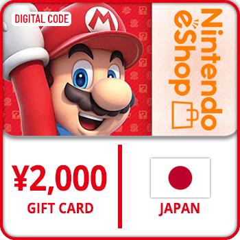 Nintendo eShop Gift Card Japan ¥2000 product image