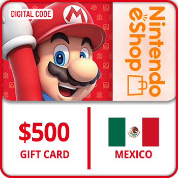 Nintendo eShop Gift Card Mexico $500 product image