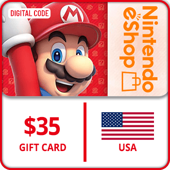 Nintendo eShop Gift Card USA $35 product image