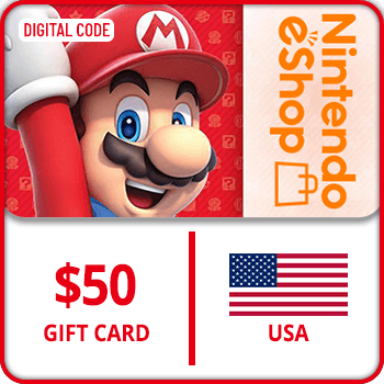 Nintendo eShop Gift Card USA $50 product image