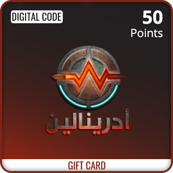 Adrenaline 50 Points Gift Card product image