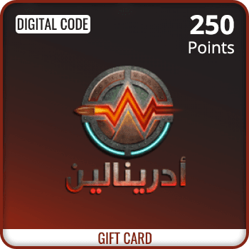 Adrenaline 250 Points Gift Card product image