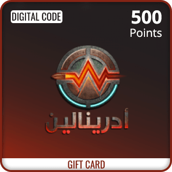 Adrenaline 500 Points Gift Card product image