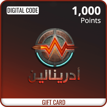 Adrenaline 1000 Points Gift Card product image