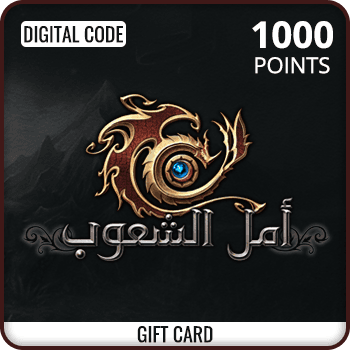 Arabic Rappelz 1000 Points Gift Card product image