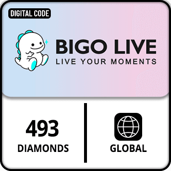 Bigo Live Gift Card 493 Diamonds product image