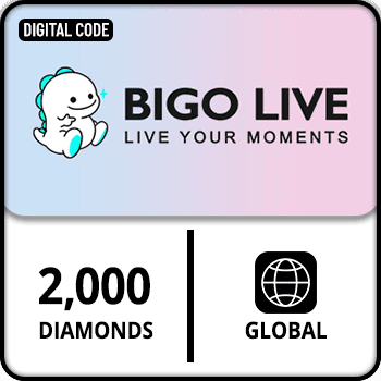 Bigo Live Gift Card 2000 Diamonds product image