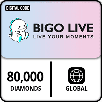 Bigo Live Gift Card 80000 Diamonds product image