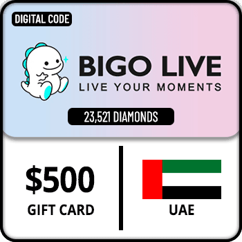 Bigo Live Gift Card 23521 Diamonds UAE $500 product image